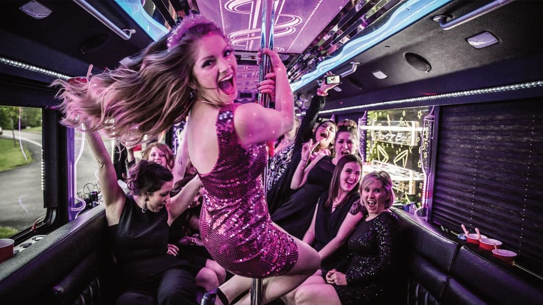 Comfortable Party Bus interiors for group celebrations and corporate outings